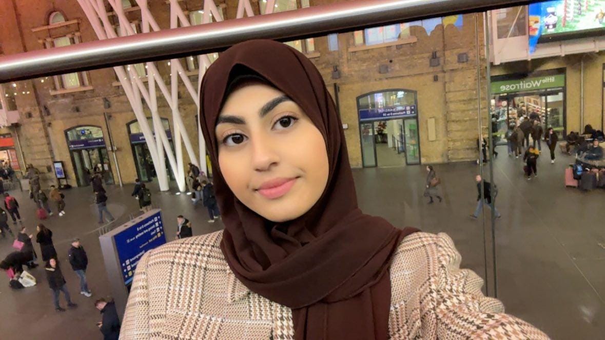 Wania Ahmed at Youth Parliament